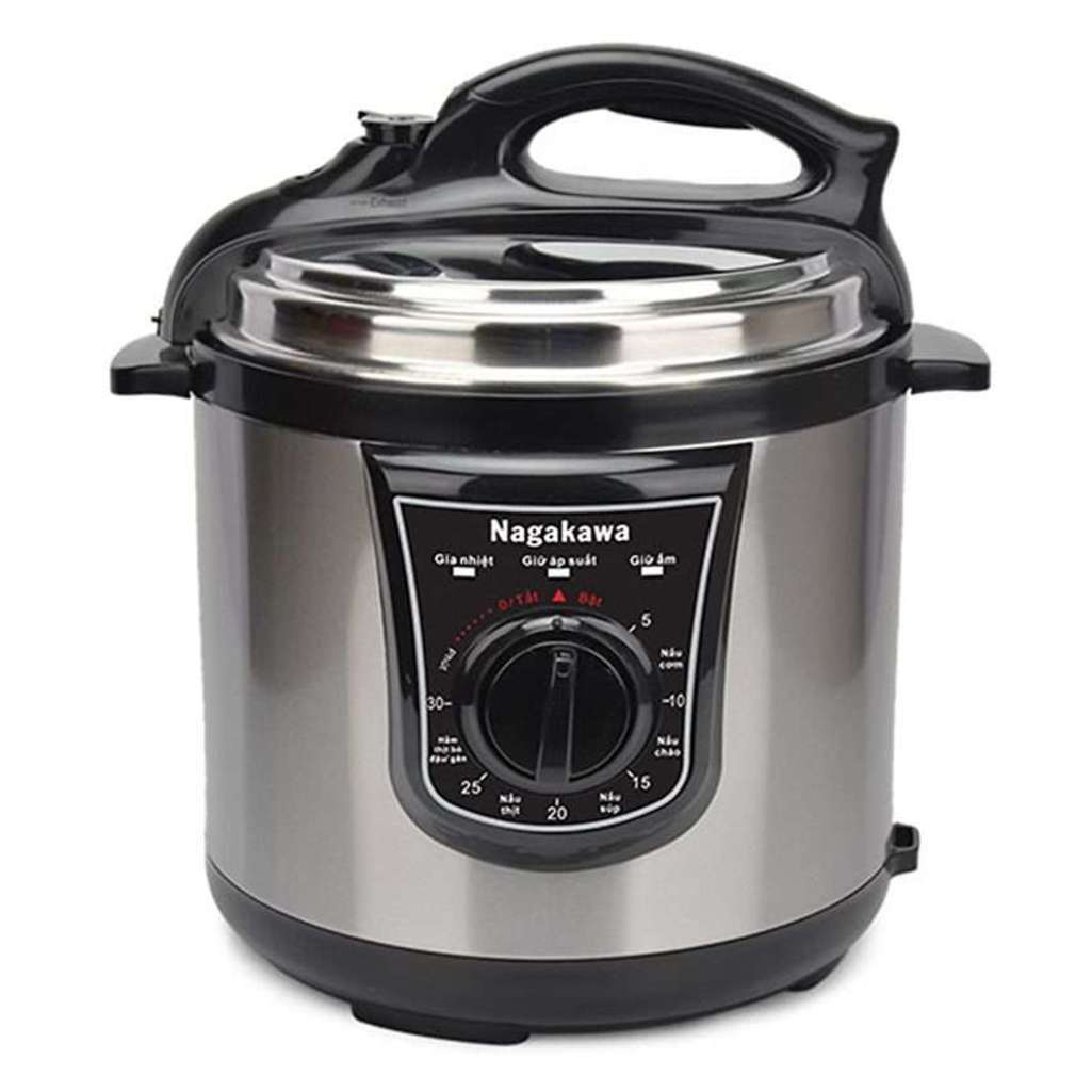 Nồi áp suất đa năng 6 lít Nagakawa NAG0204 - Hàng chính hãng