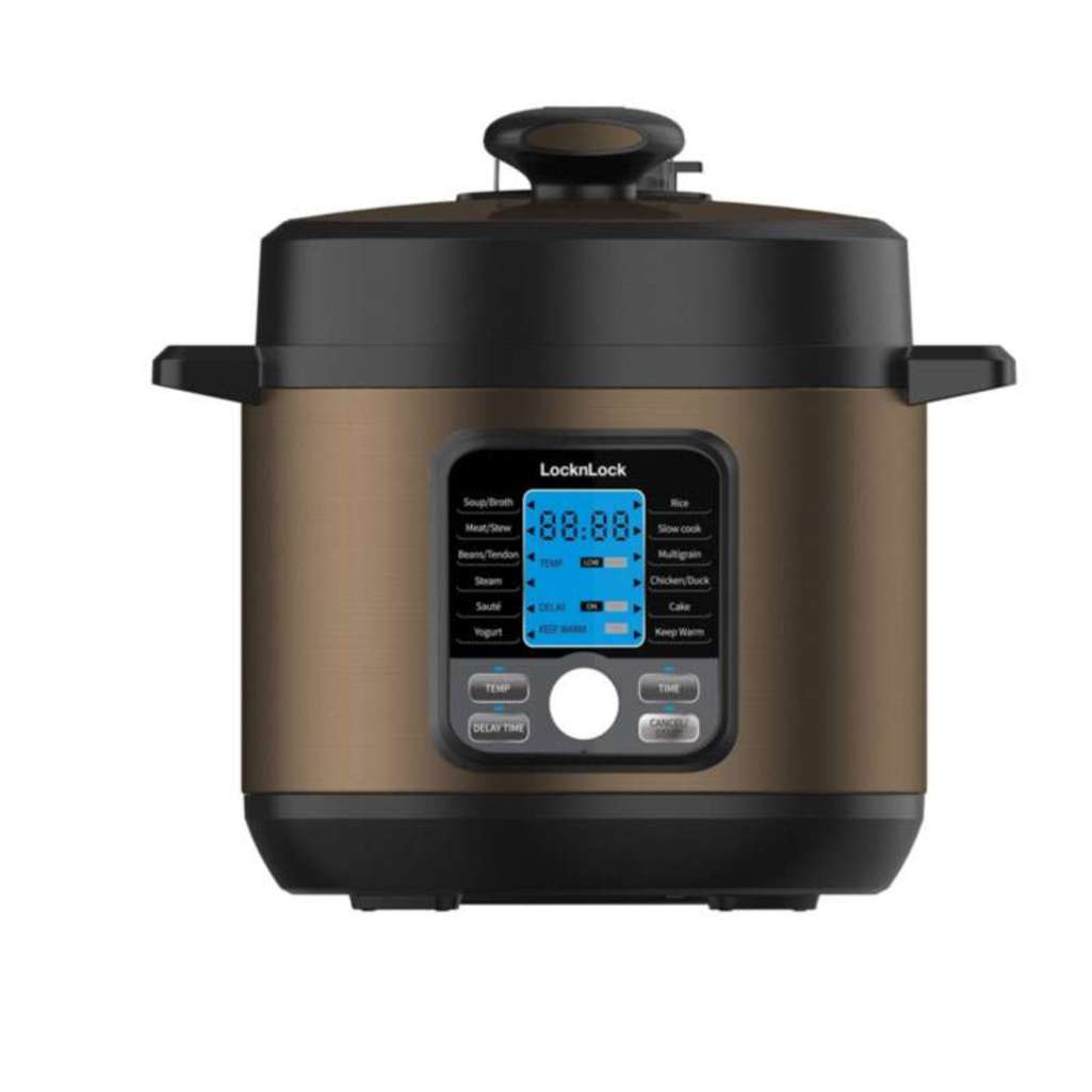 Nồi áp suất đa năng Lock&Lock EJP676BLK - Hàng chính hãng