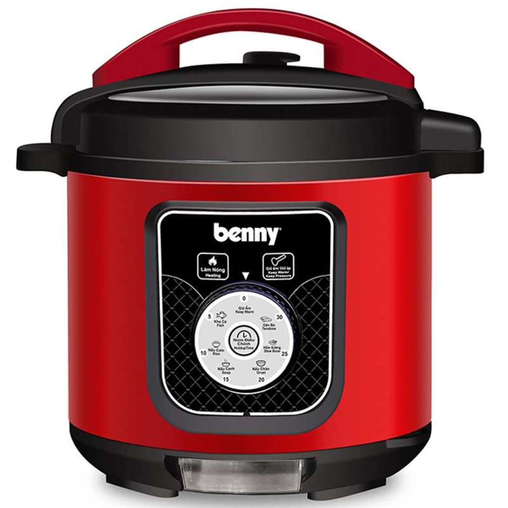 Nồi áp suất điện Benny 6 lít BP-71P - Hàng chính hãng