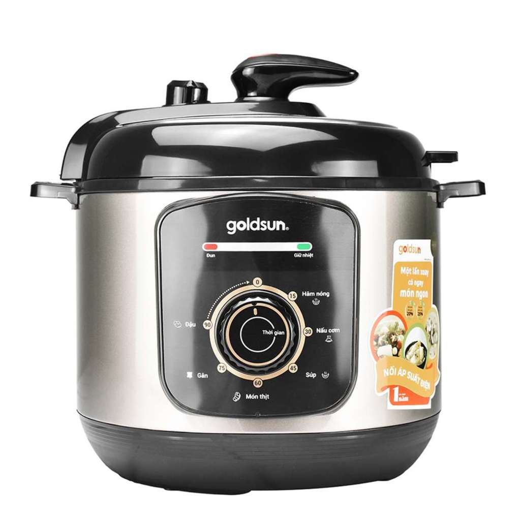 Nồi áp suất điện Goldsun GPC5512 - Hàng chính hãng