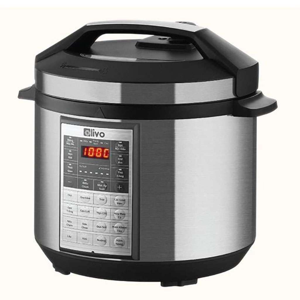Nồi áp suất điện tử Olivo PC60 - Hàng chính hãng