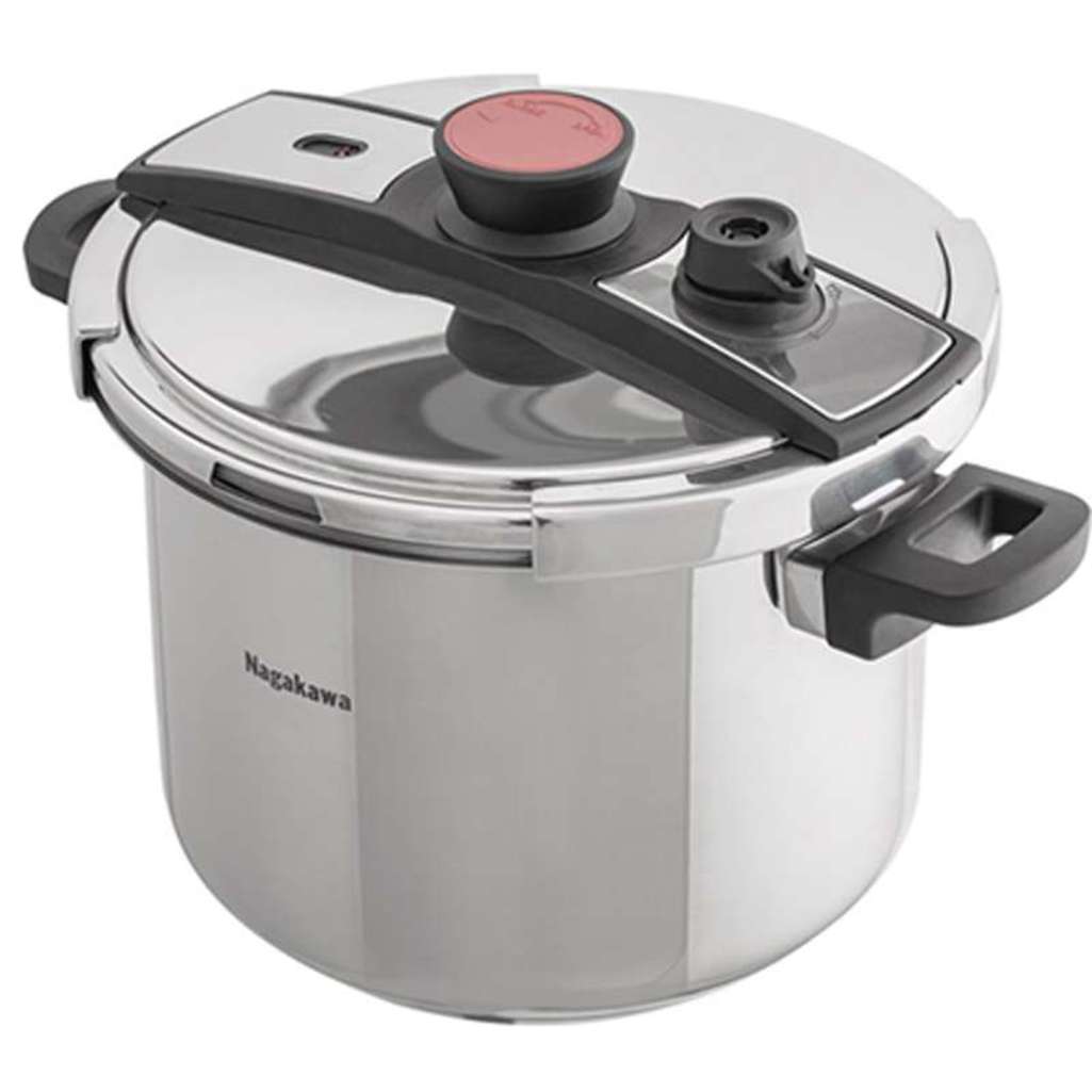 Nồi áp suất gas Nagakawa 8 lít NAG1481 - Hàng chính hãng