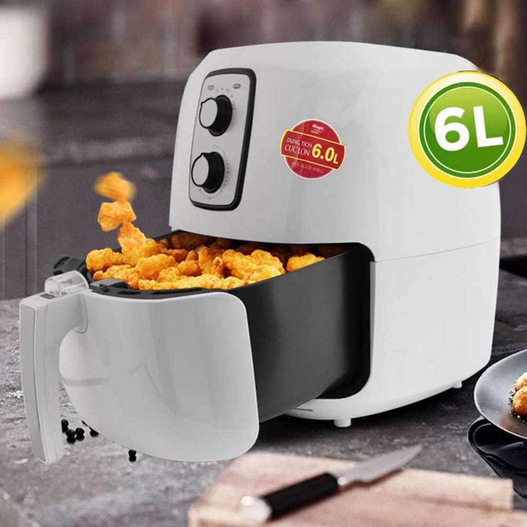 Nồi chiên không dầu 6 lít Magic Korea A-83 - Hàng chính hãng