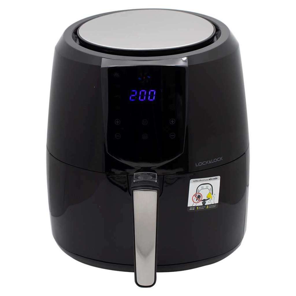 Nồi chiên không dầu Lock&Lock EJF357BLK - Hàng chính hãng