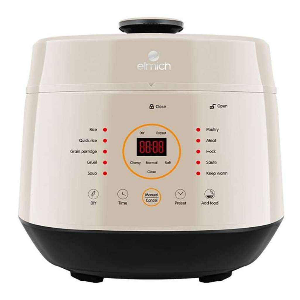Nồi cơm áp suất điện tử Elmich PCE-1806 - Hàng chính hãng