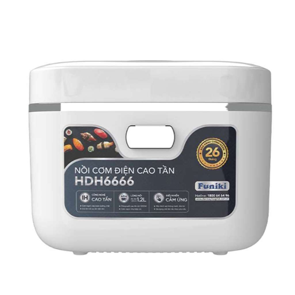 Nồi cơm điện cao tần Funiki HDH6666 - Hàng chính hãng