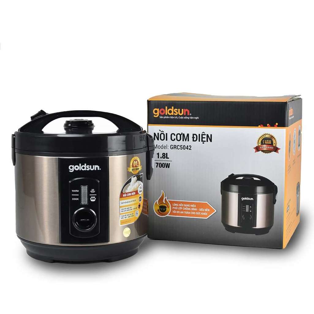 Nồi cơm điện Goldsun GRC5042 - Hàng chính hãng