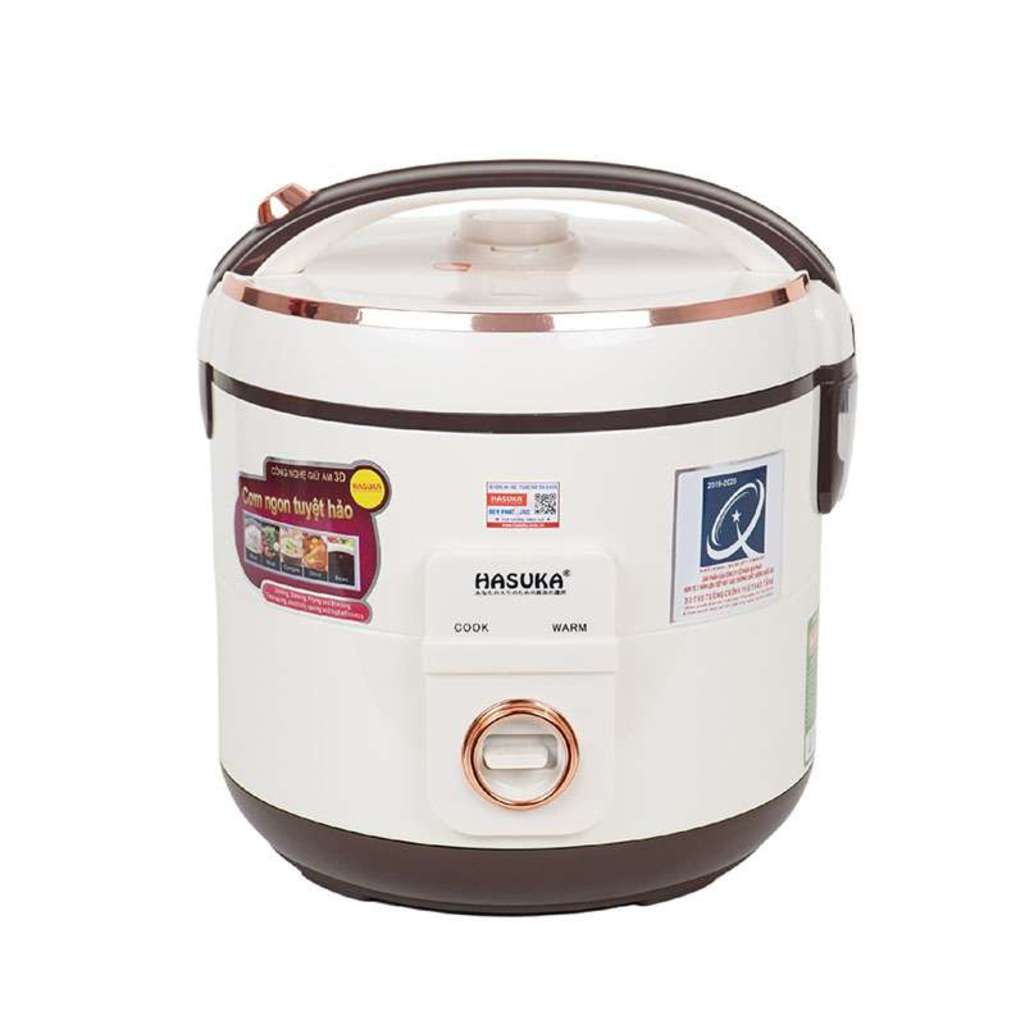 Nồi cơm điện nắp gài Hasuka HSK-833 - Hàng chính hãng