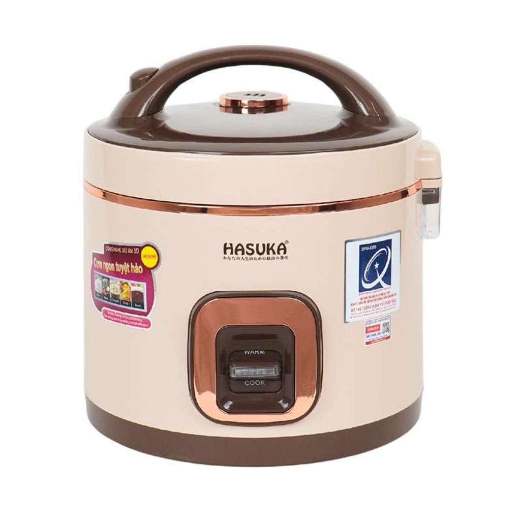 Nồi cơm điện nắp gài Hasuka HSK-868 PLUS - Hàng chính hãng