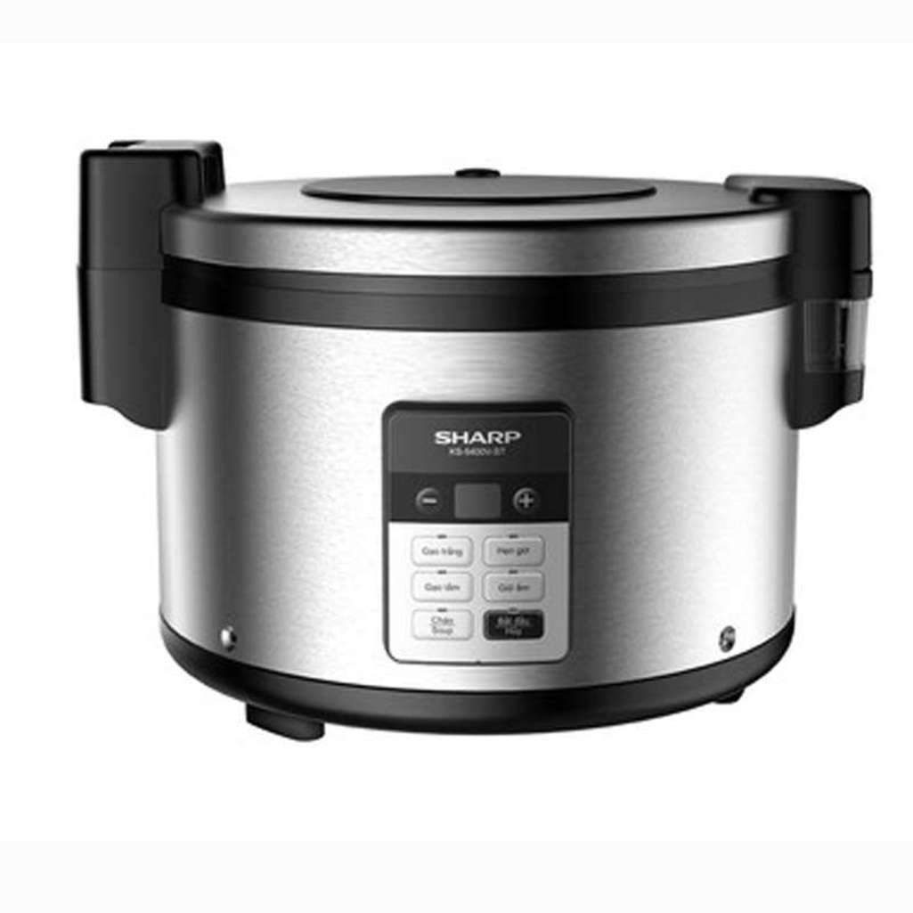 Nồi cơm điện tử công nghiệp Sharp 5.4 lít KS-5400V-ST - Hàng chính hãng