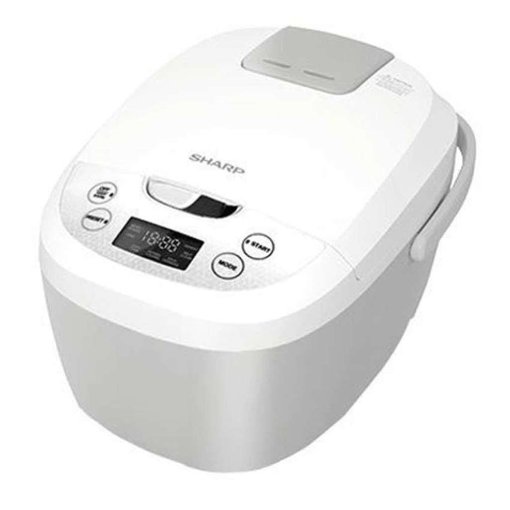 Nồi cơm điện tử Sharp KS-COM180EV-GY - Hàng chính hãng