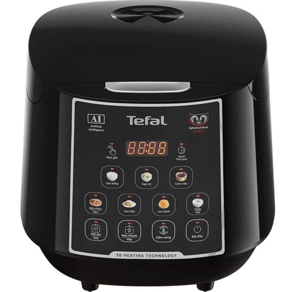 Nồi cơm điện tử Tefal 1.8 lít RK737868 - Hàng chính hãng