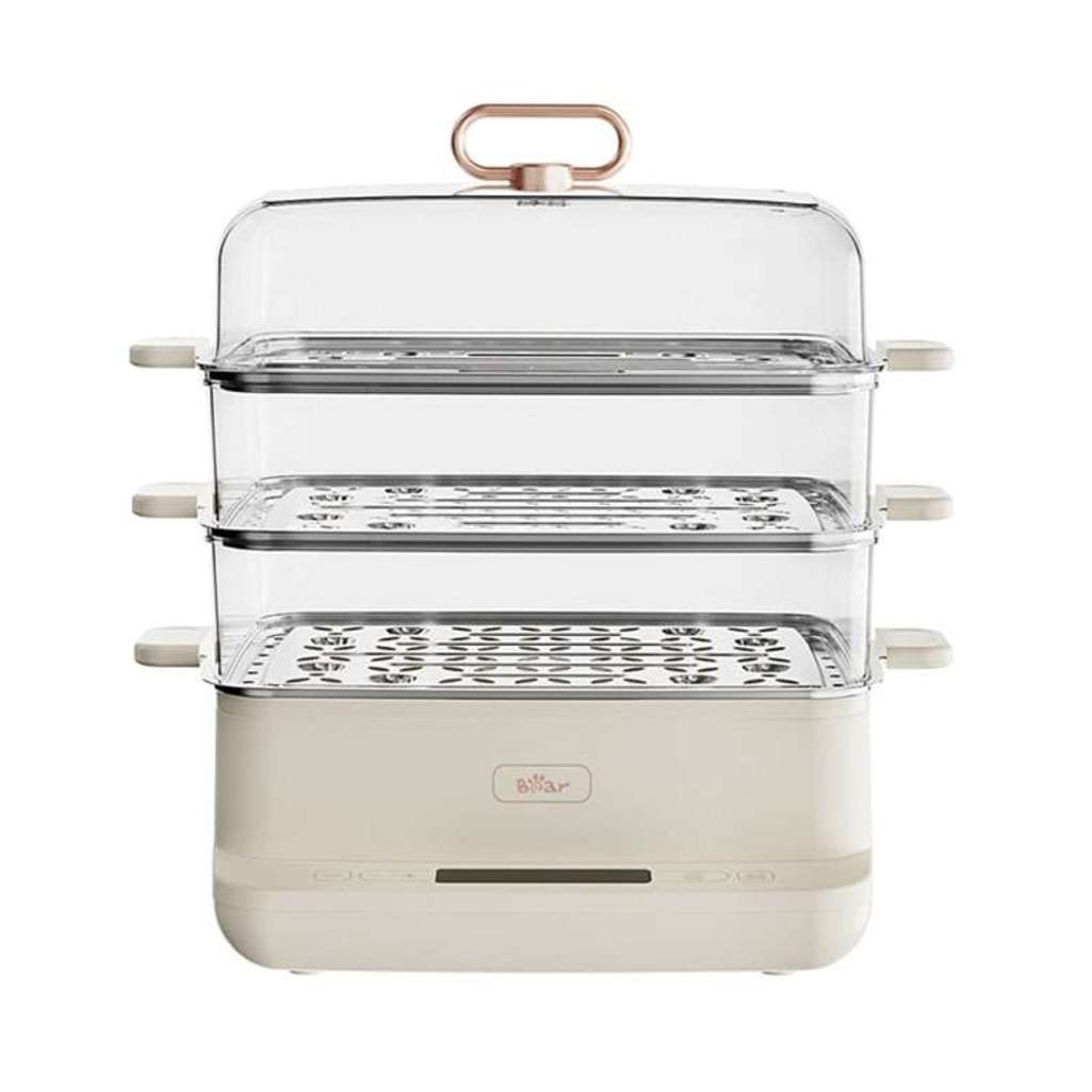 Nồi hấp điện 3 tầng Bear SB-NH12L - Hàng chính hãng