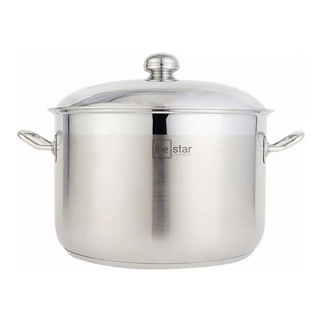 Nồi inox 3 đáy nắp inox Fivestar 36cm FSN36001 - Hàng chính hãng