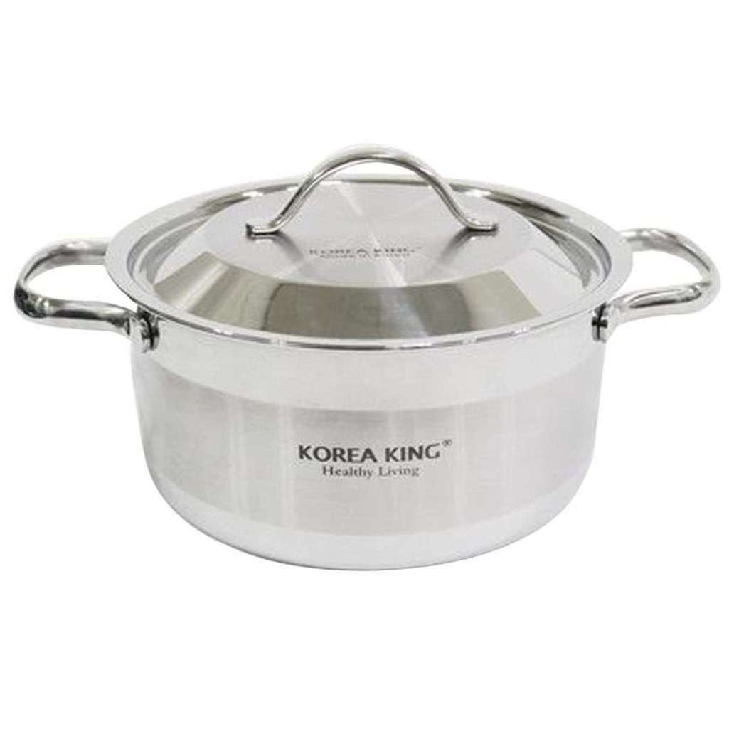 Nồi inox Korea King KSC-243PL - Hàng chính hãng