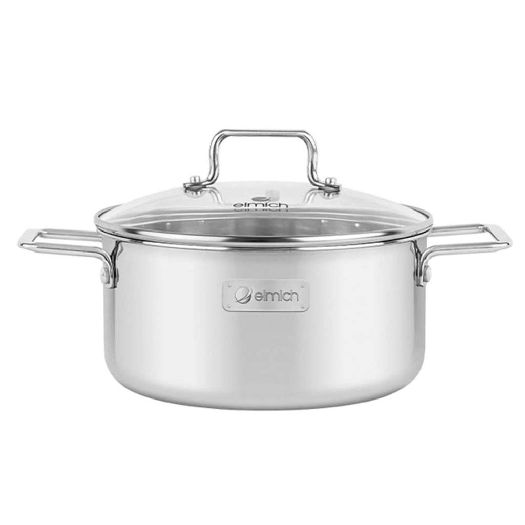 Nồi inox liền khối Elmich Trimax XR EL-3841 size 20cm - Hàng chính hãng