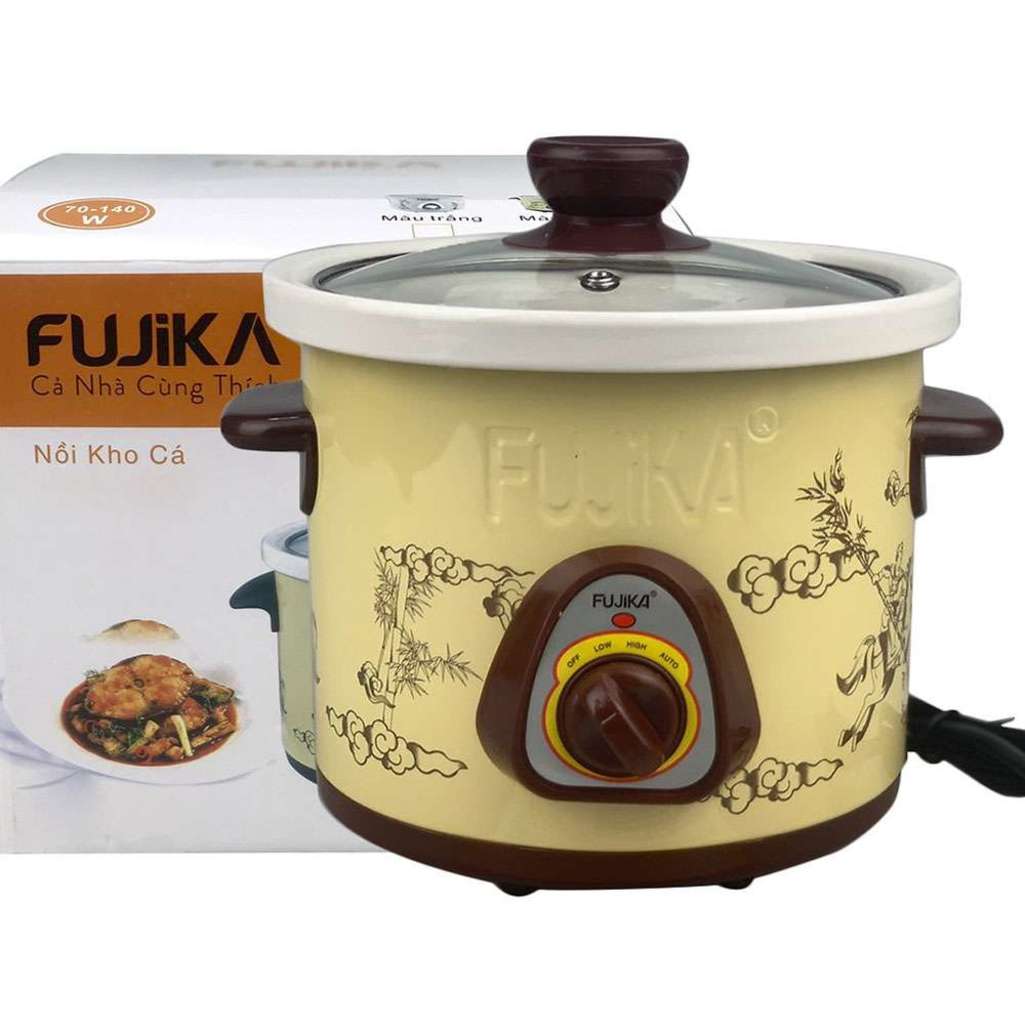 Nồi kho cá điện Fujika FJ-KC1.5L - Hàng chính hãng