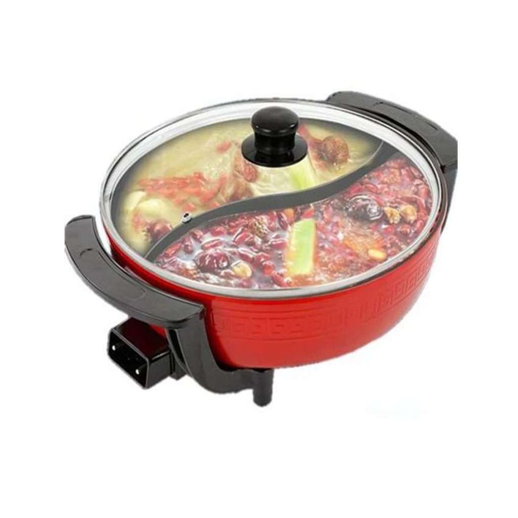 Nồi lẩu điện 2 ngăn Mishio MK-112 - Hàng chính hãng