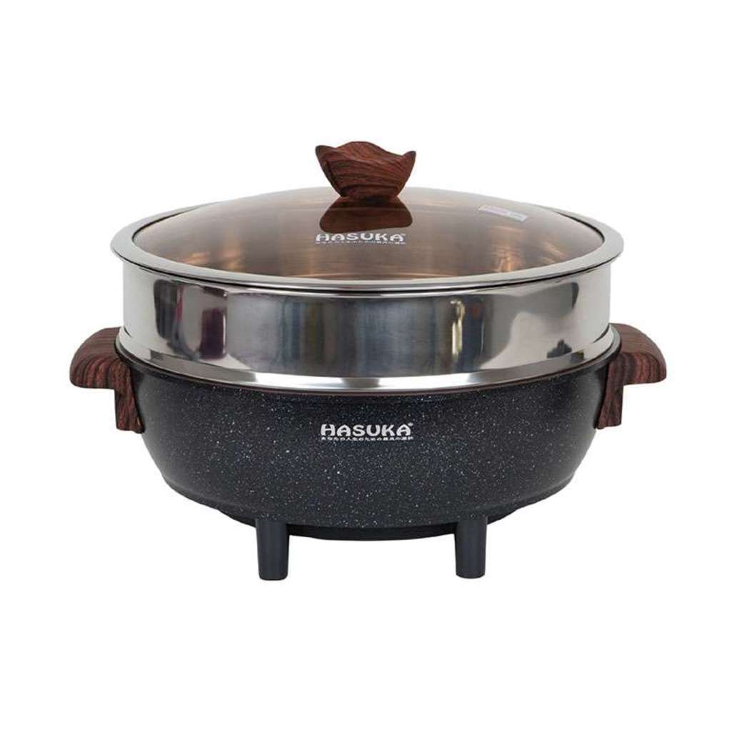 Nồi lẩu điện đa năng Hasuka HSK-355L - Hàng chính hãng