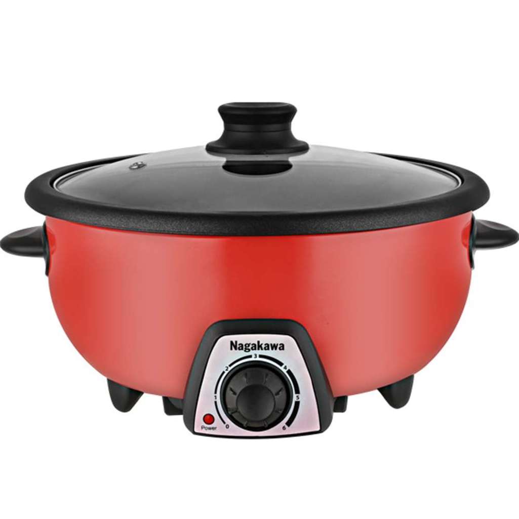 Nồi lẩu điện đa năng Nagakawa NAG1904 (3,5 lít) - Hàng chính hãng