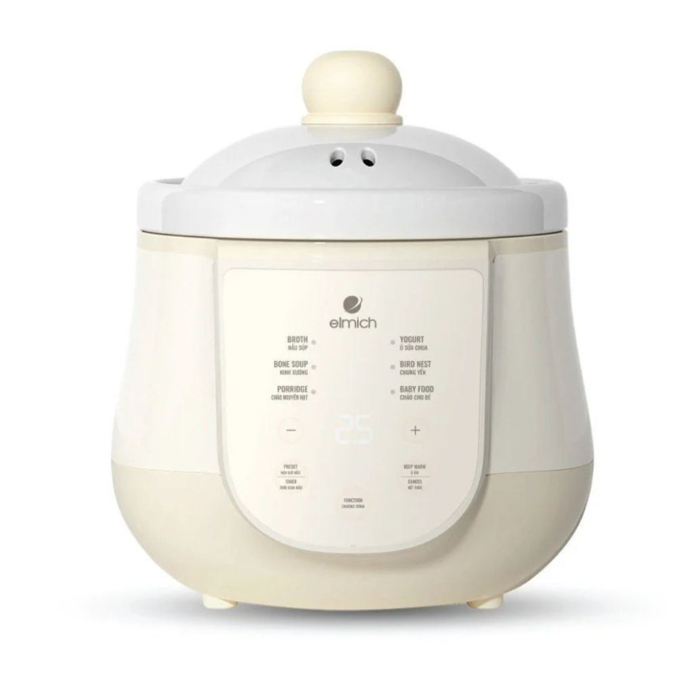 Nồi nấu chậm 1L Elmich SCE-8524OL - Hàng chính hãng