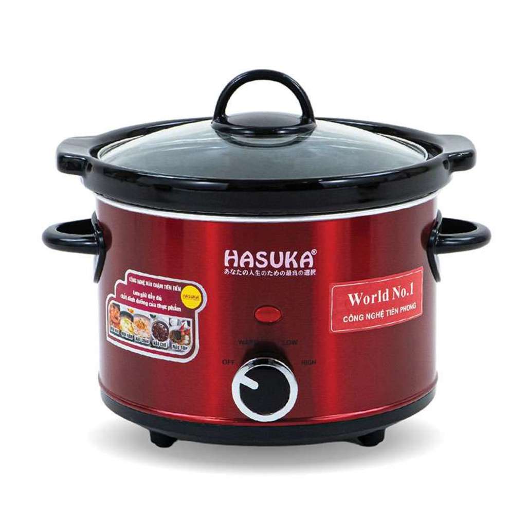 Nồi nấu chậm Hasuka HSK-118 - Hàng chính hãng