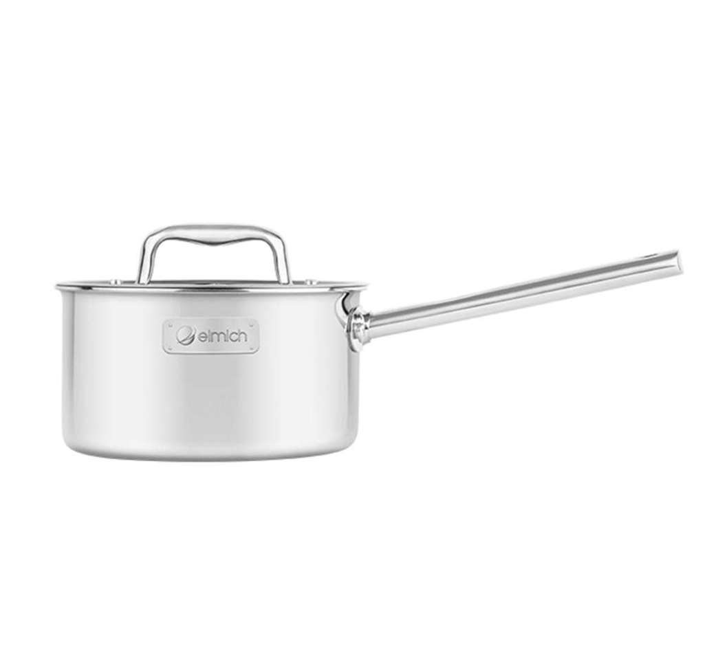 Quánh inox liền khối Elmich Trimax ECO EL-3990 size 16cm - Hàng chính hãng