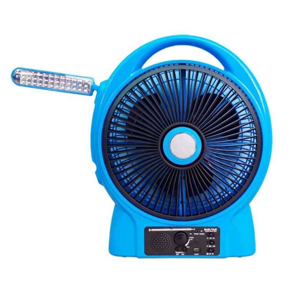 Quạt sạc tích điện Bluestar BS-6712QS - Hàng chính hãng
