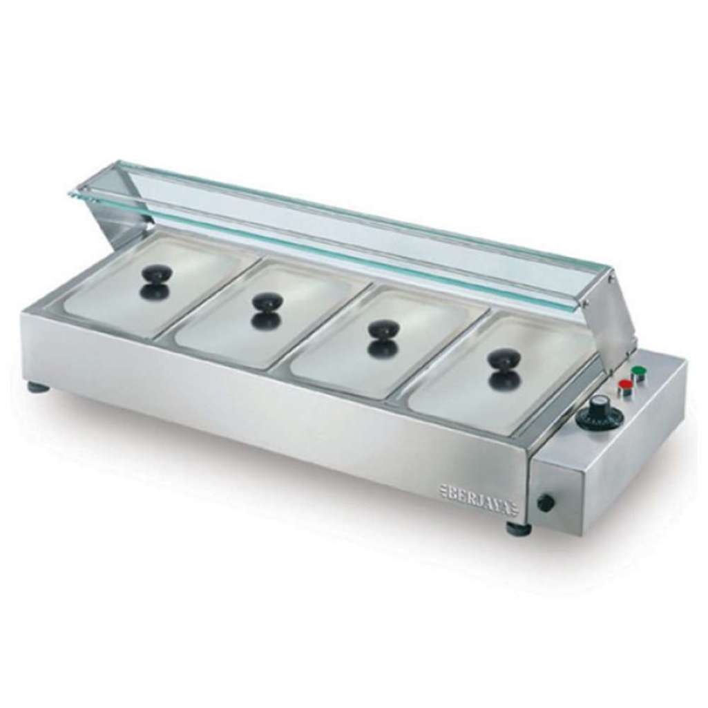 Quầy giữ nóng thức ăn Berjaya BMC 4WC - Hàng chính hãng