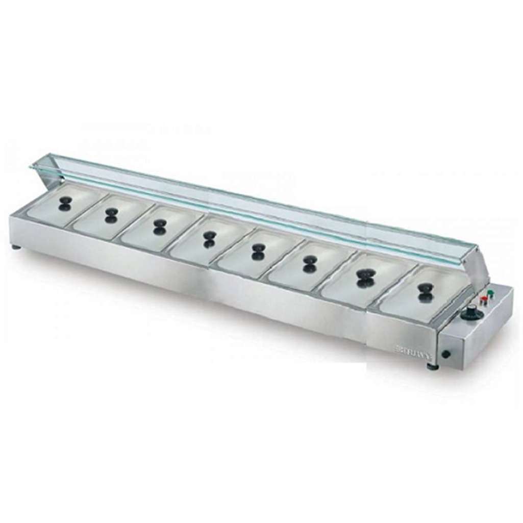 Quầy giữ nóng thức ăn Berjaya BMC 8WC - Hàng chính hãng