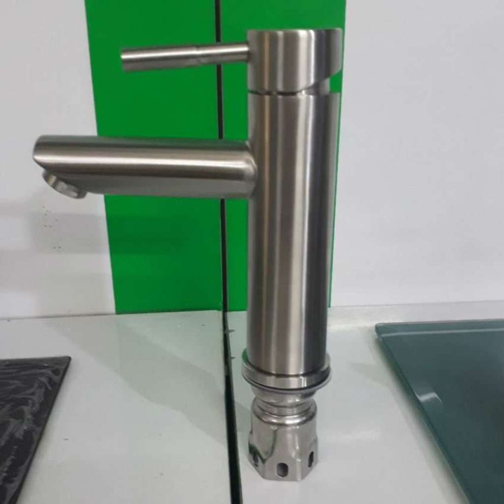 Sen - Lavabo nóng lạnh Inox Olaytoto LBN-024 - Hàng chính hãng