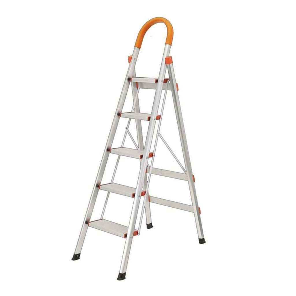 Thang nhôm ghế 5 bậc Kachi MK-150 - Hàng chính hãng