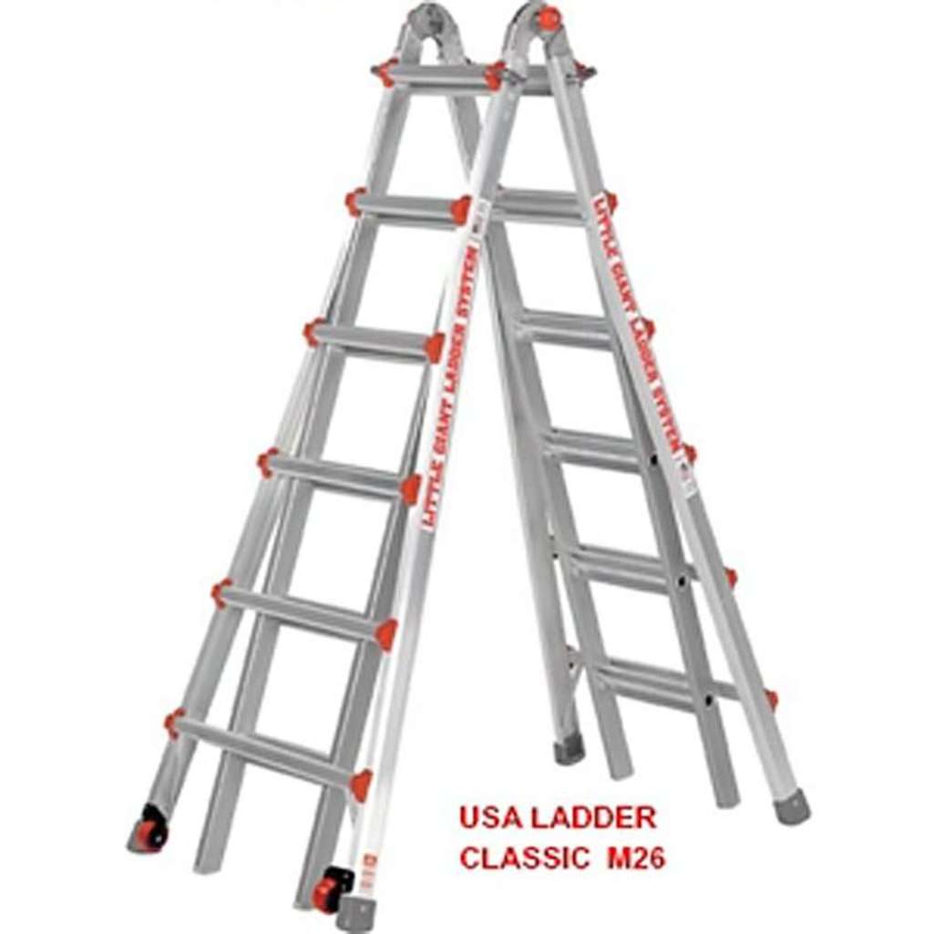 Thang nhôm Littie Giant M26 - Hàng chính hãng