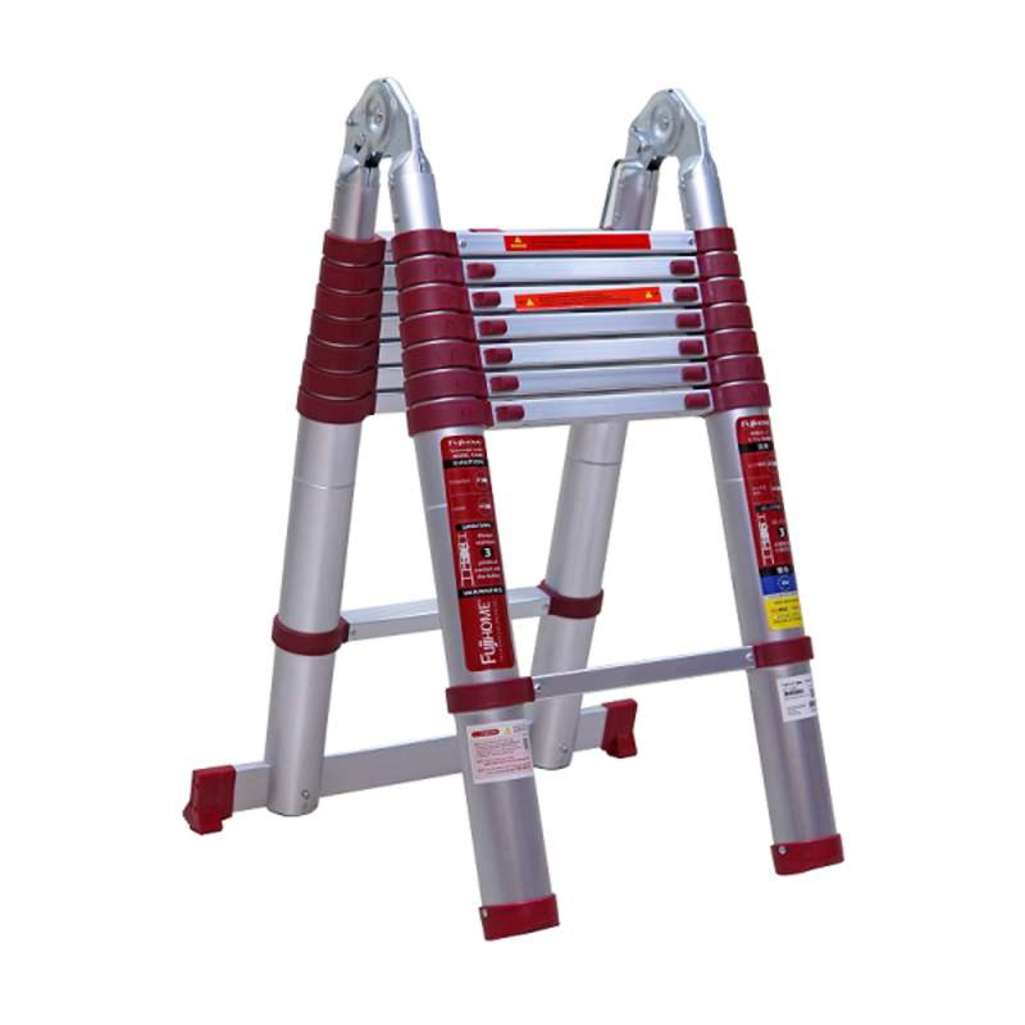 Thang nhôm rút gọn chữ A FujiHome TLA08R - Hàng chính hãng