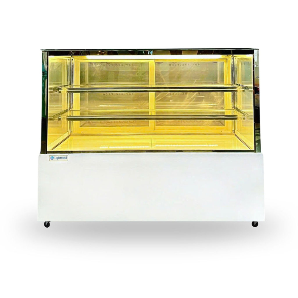 Tủ bánh 3 tầng kính vuông Lightcool DG-1200Z Sấy Kính 4 Mặt 1.2M  - Hàng chính hãng