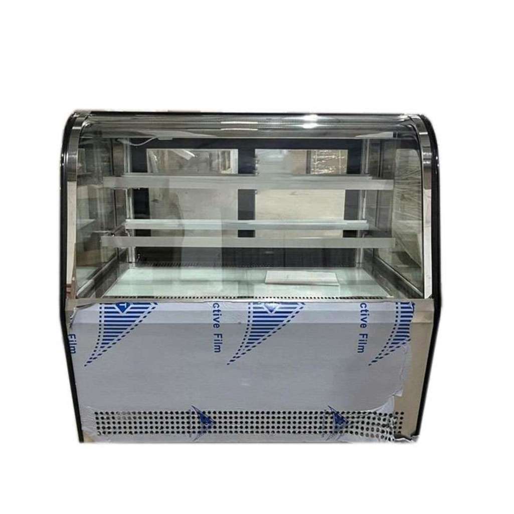 Tủ bánh kem mini để bàn kính cong SnowQueen SMT-58 - Hàng chính hãng