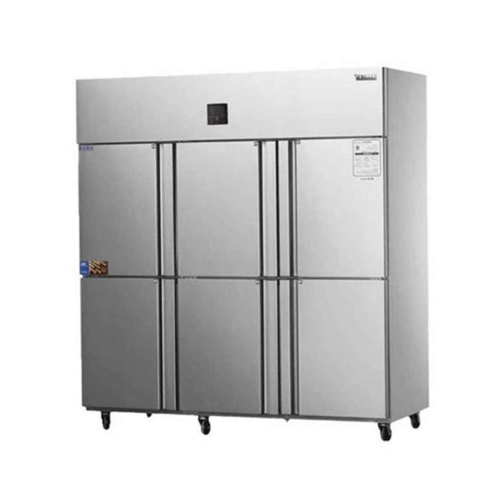 Tủ đông 6 cánh inox Snow Village SLLDZ4-1300LD - Hàng chính hãng