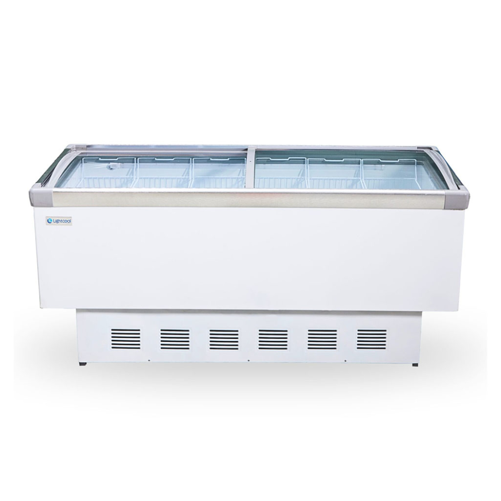 Tủ đông đảo mặt kính phẳng 2m Lightcool SD-798 615L - Hàng chính hãng