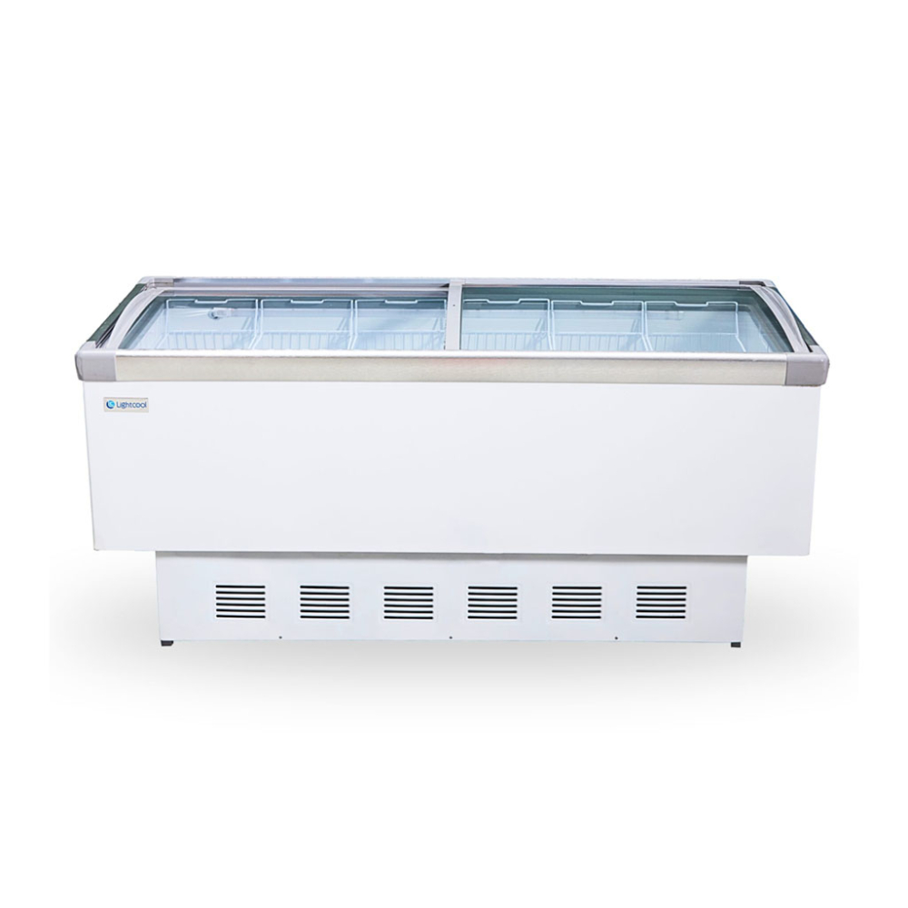 Tủ đông đảo mặt kính phẳng 1.8m Lightcool SD-798 598L - Hàng chính hãng