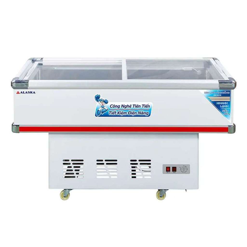 Tủ đông nắp kính lùa phẳng Alaska SC-4SD - Hàng chính hãng