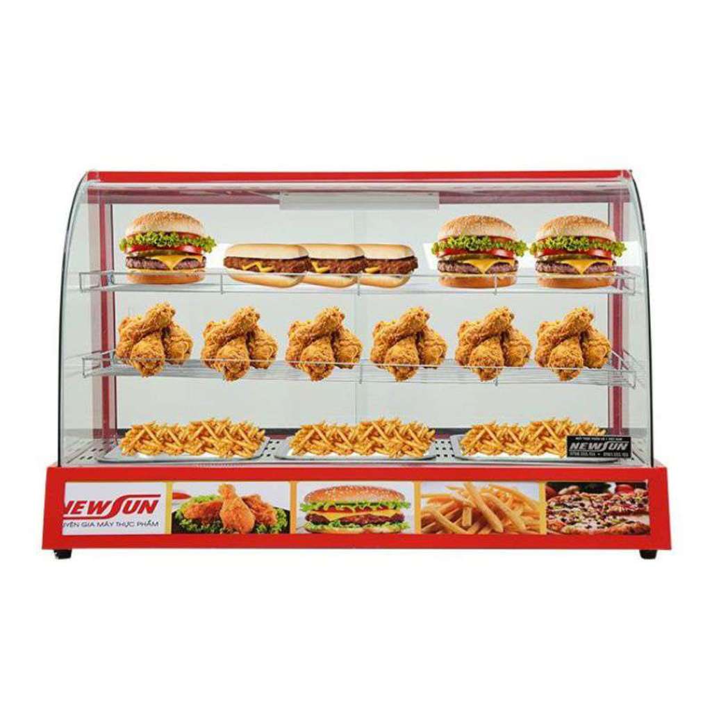 Tủ giữ nóng thực phẩm Newsun NS-HW-3P - Hàng chính hãng
