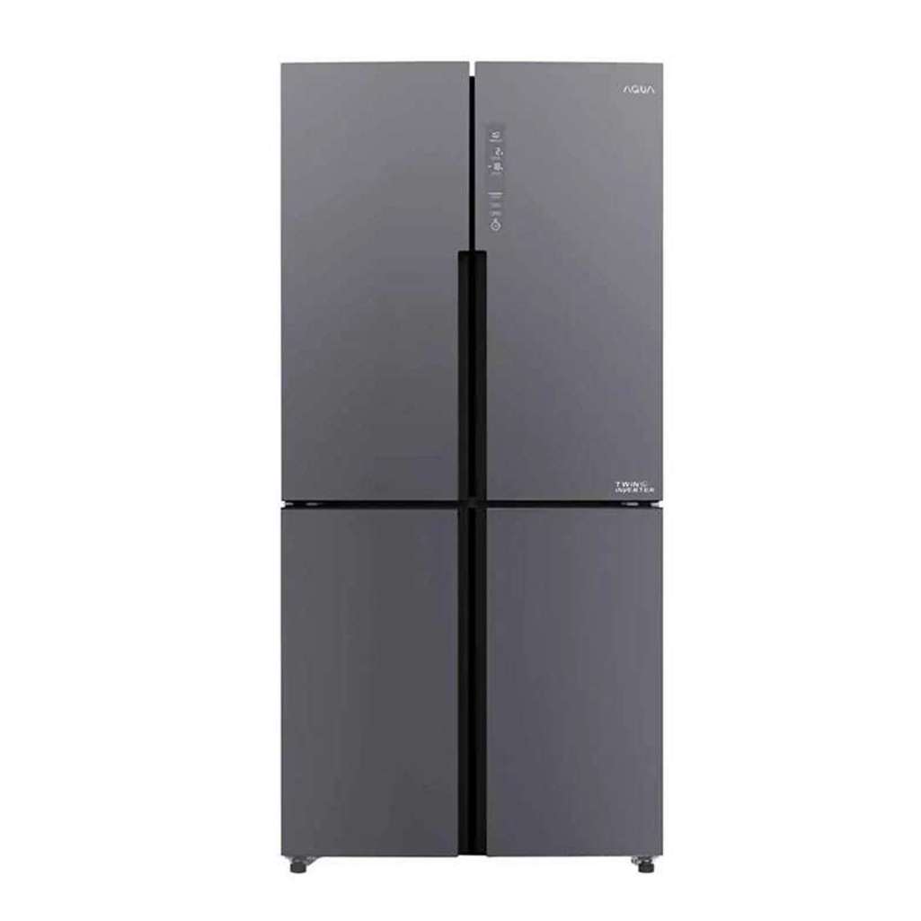Tủ lạnh Inverter Multi Door 456 lít Aqua AQR-M530EM(SLB) - Hàng chính hãng