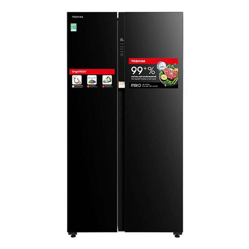 Tủ lạnh Side By Side Inverter 596 lít Toshiba GR-RS780WI-PGV(22)-XK - Hàng chính hãng