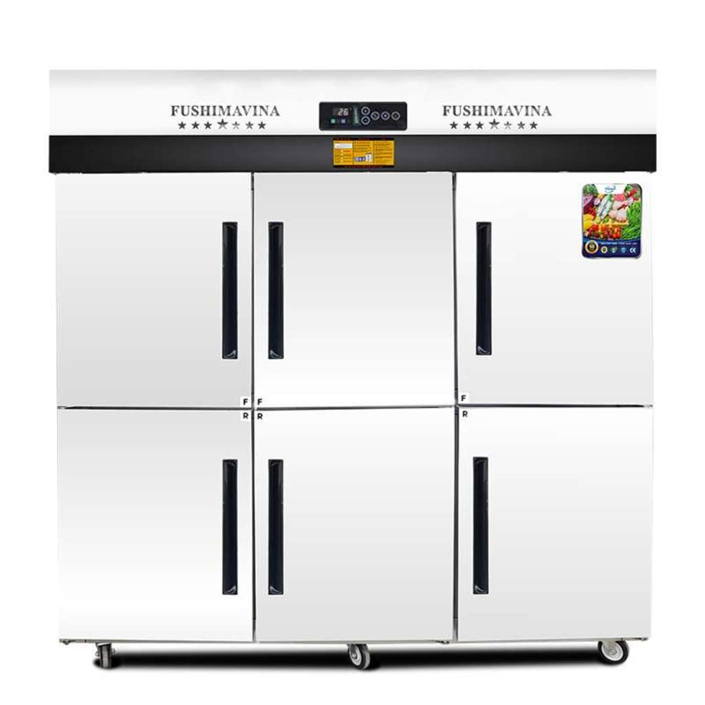 Tủ mát công nghiệp 6 cánh Fushima FSM-TMQ1600 - Hàng chính hãng