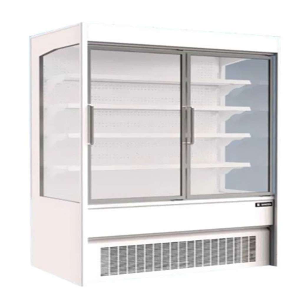 Tủ mát siêu thị cửa kính Sanden SSD-1813i - Hàng chính hãng