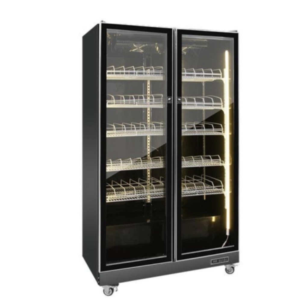 Tủ mát trưng bày rượu 2 cánh Oucboll LG-1110F - Hàng chính hãng