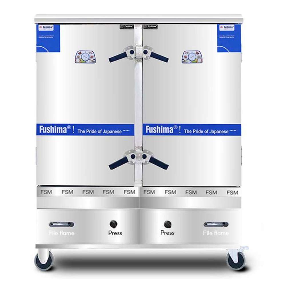 Tủ nấu cơm gas điện Fushima 24 khay YWD-240 - Hàng chính hãng