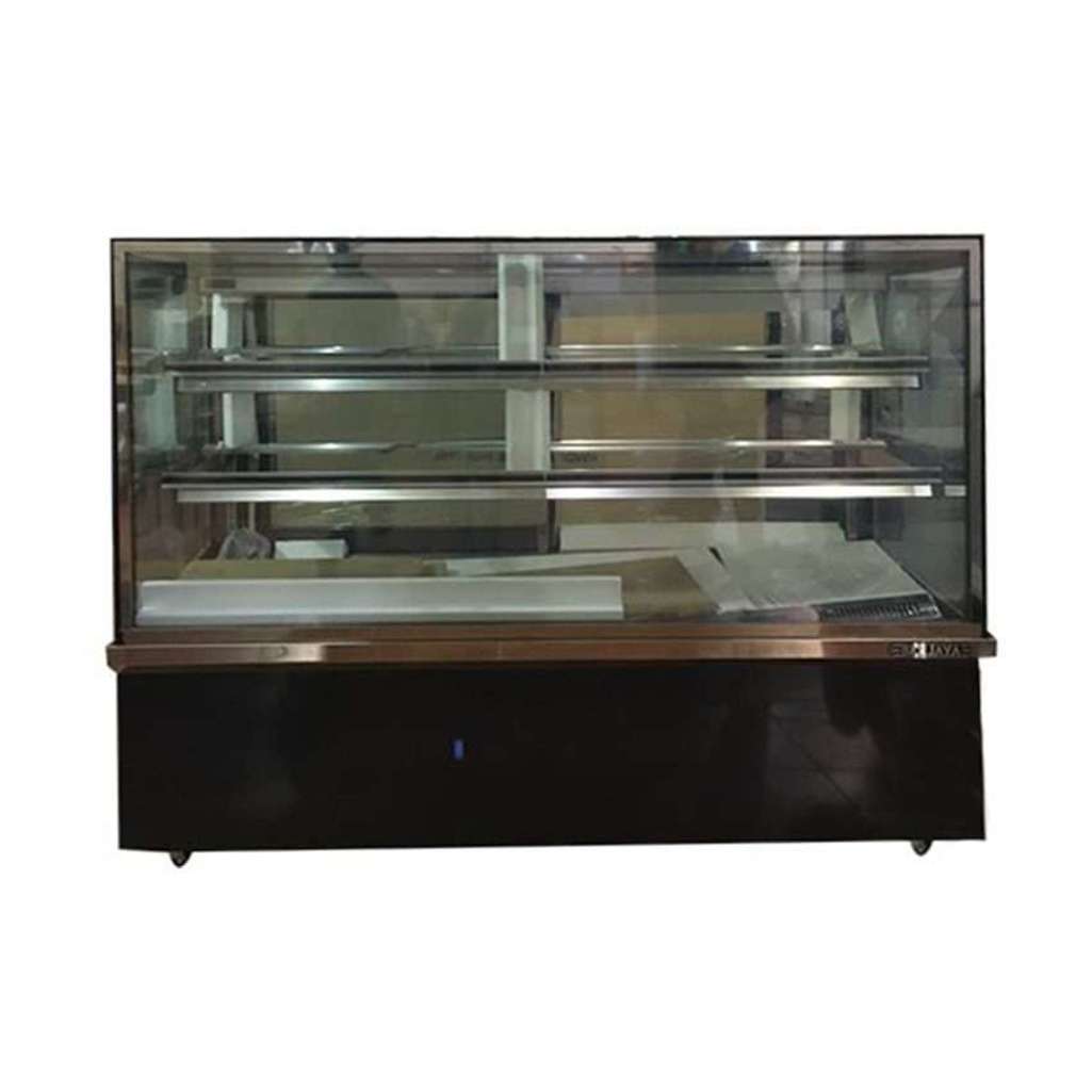 Tủ trưng bày bánh kính vuông 2m4 Berjaya RCS24SB13-2FB - Hàng chính hãng