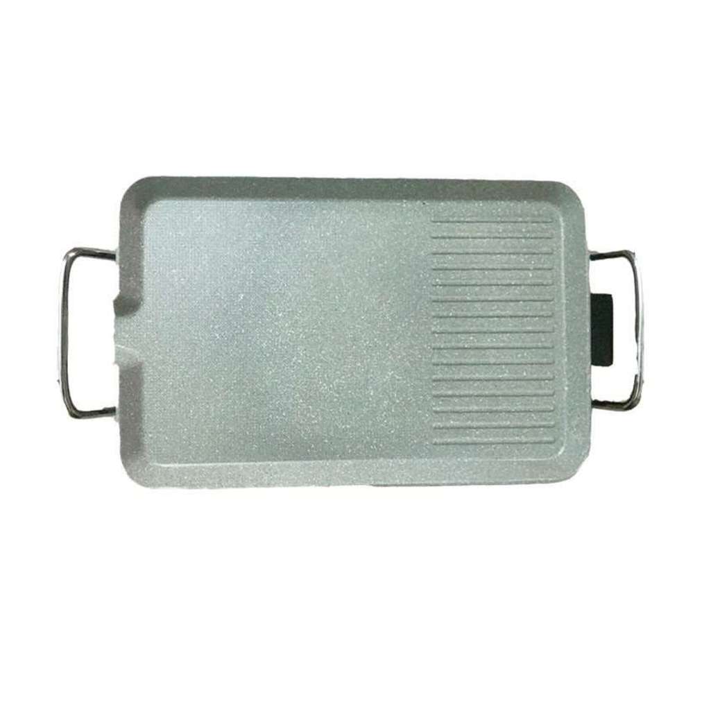 Vỉ nướng điện vân đá không khói Jiplai JL-08144 - Hàng chính hãng