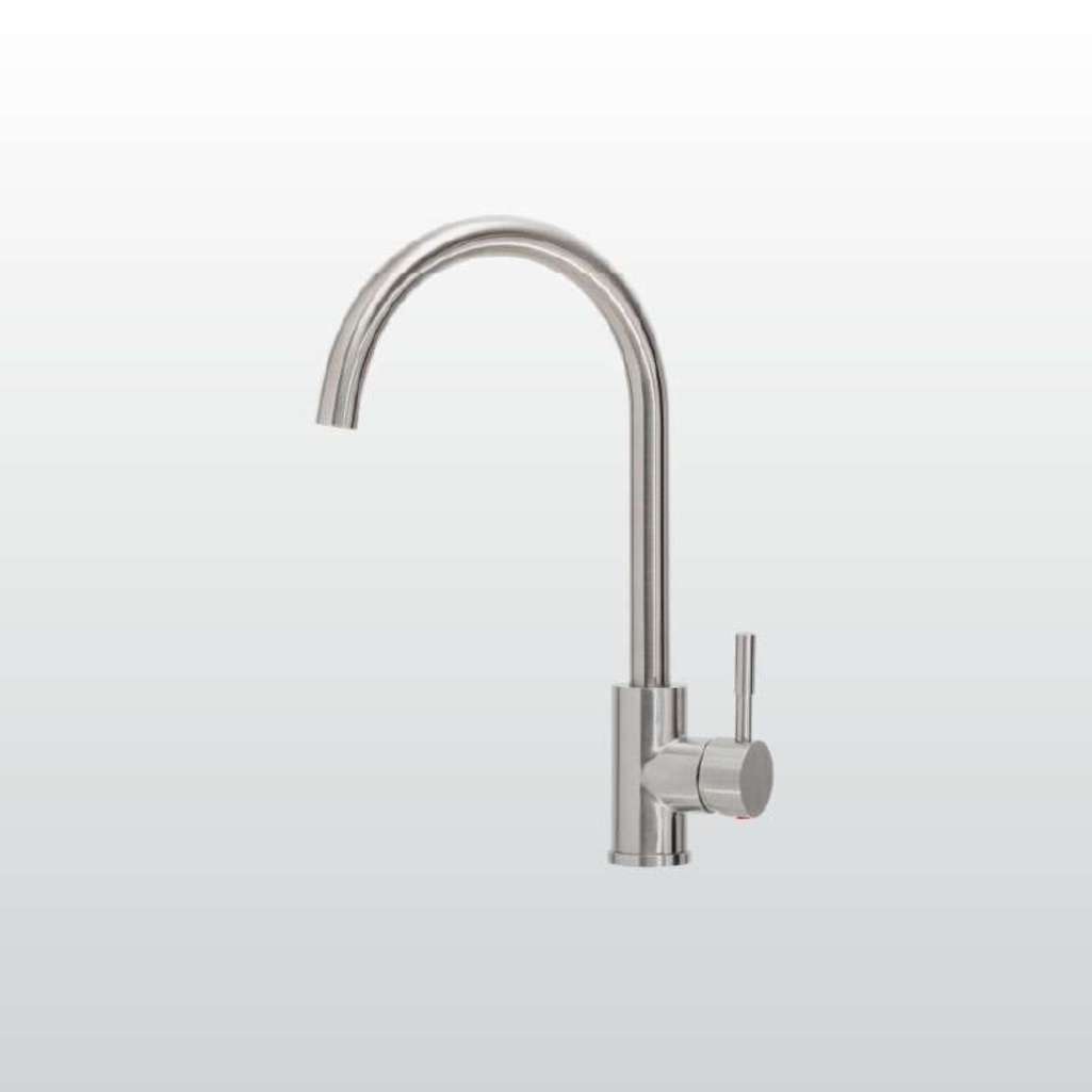 Vòi inox rửa chén Malloca K569-C - Hàng chính hãng